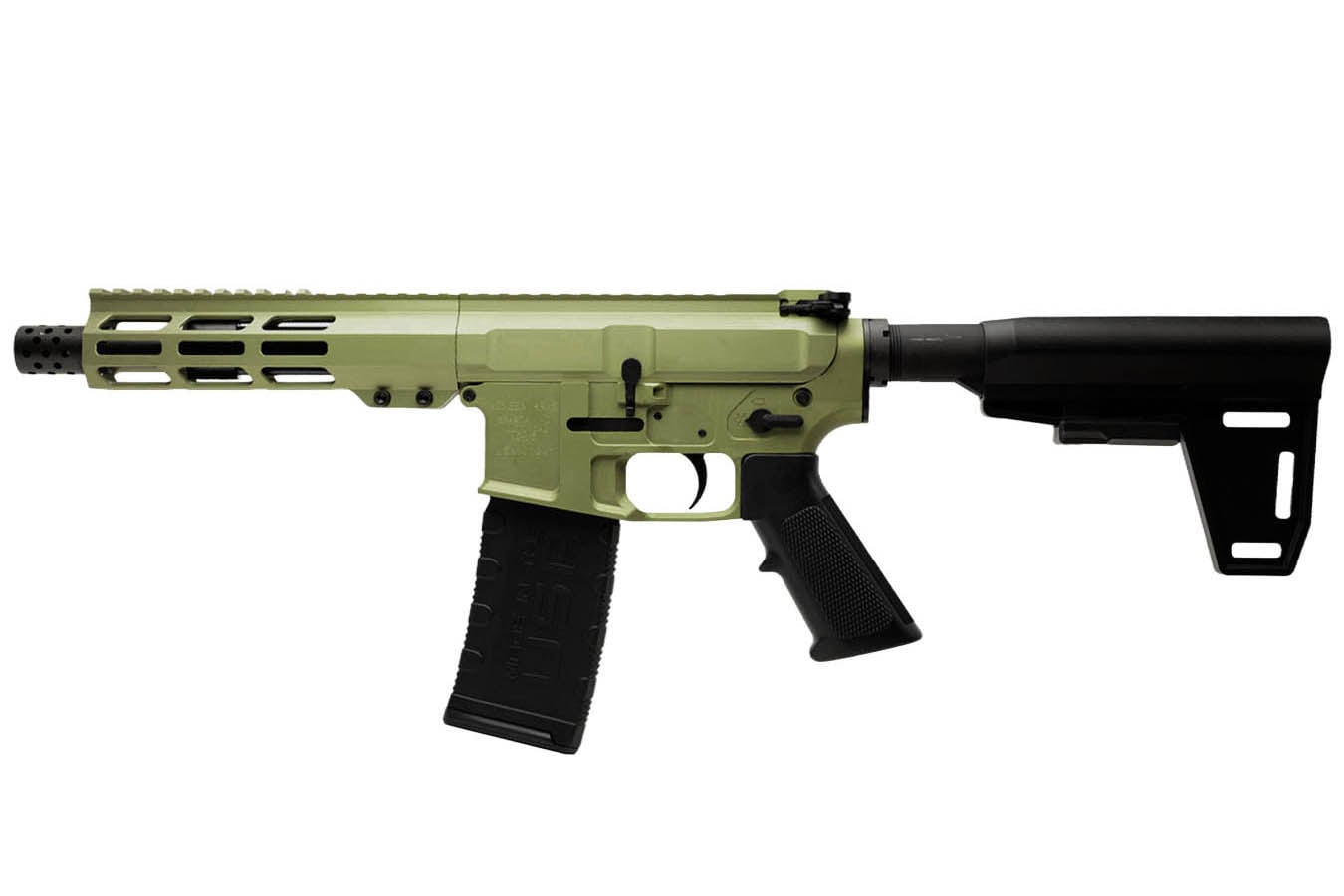 NEXGEN NG-15 300 Blackout Semi-Auto Pistol with Green Cerakote Finish